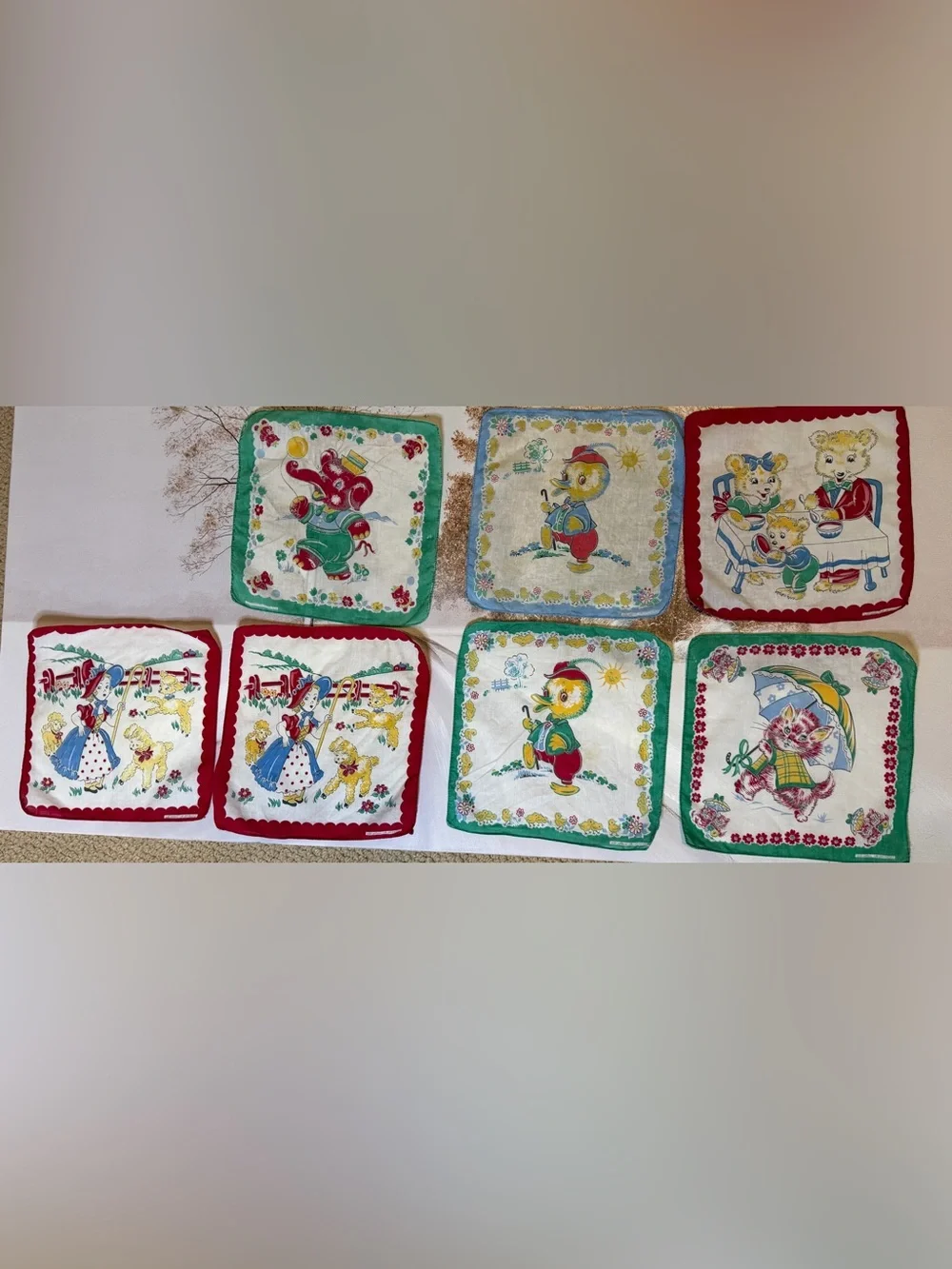 Vintage Children’s Hankerchiefs